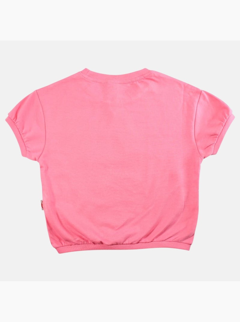 Lee Cooper - T-shirt manga curta  menina Rosa-fúcsia - Kiabi
