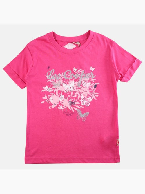 Lee Cooper - T-shirt manga curta menina - Kiabi Lee Cooper - T-shirt manga curta menina - Kiabi