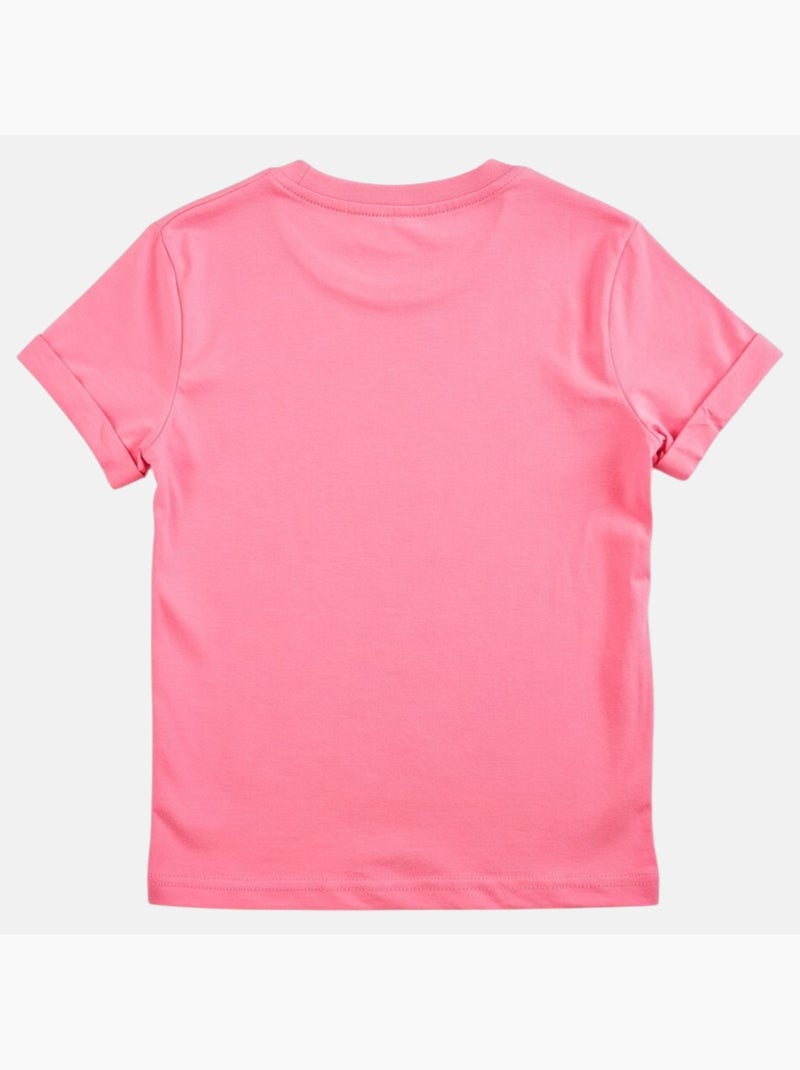 Lee Cooper - T-shirt manga curta  menina Rosa-fúcsia - Kiabi