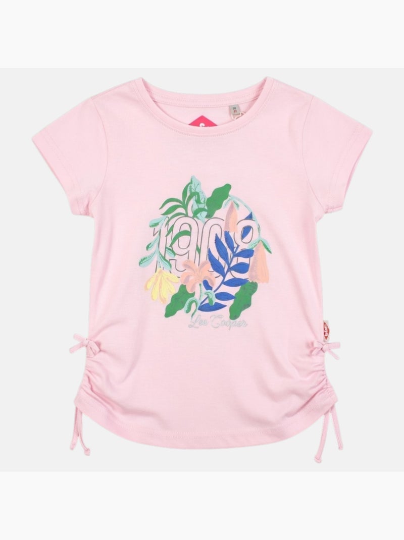 Lee Cooper - T-shirt manga curta  menina Rosa - Kiabi
