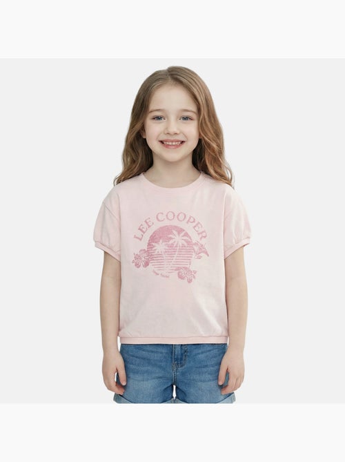Lee Cooper - T-shirt manga curta menina - Kiabi Lee Cooper - T-shirt manga curta menina - Kiabi