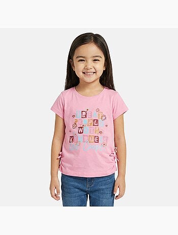 Lee Cooper - T-shirt manga curta menina