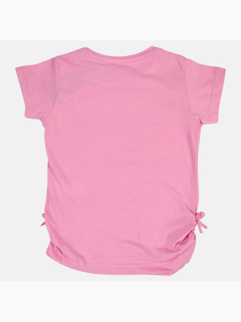 Lee Cooper - T-shirt manga curta  menina Rosa - Kiabi