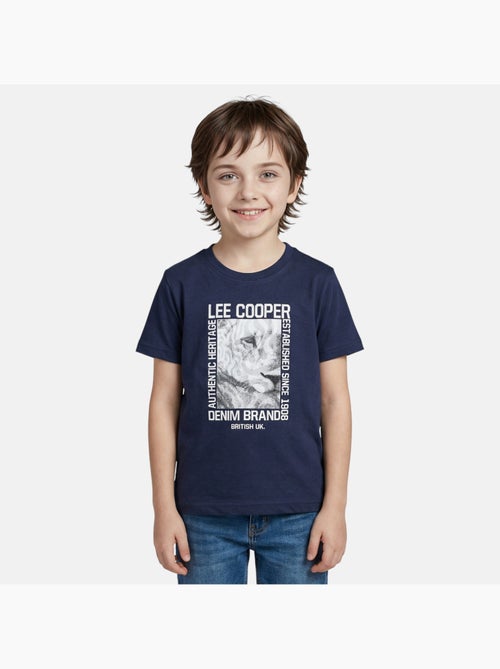 Lee Cooper - T-shirt manga curta menino - Kiabi Lee Cooper - T-shirt manga curta menino - Kiabi