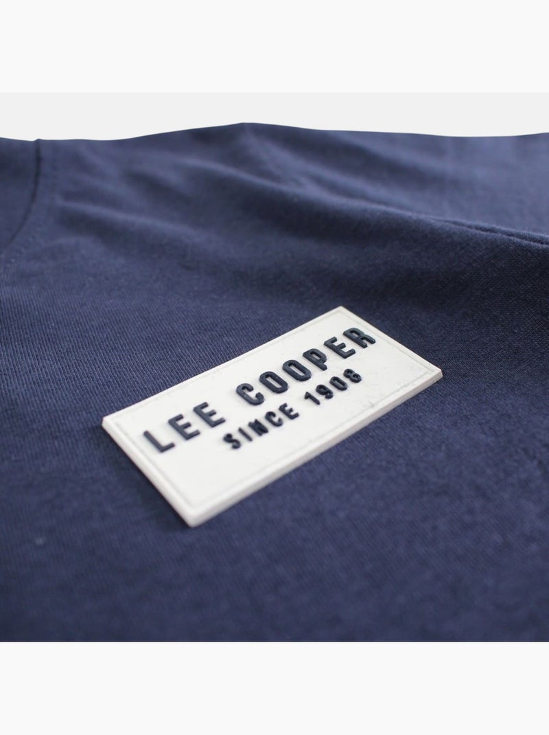 Lee Cooper - T-shirt manga curta  menino Azul-marinho - Kiabi