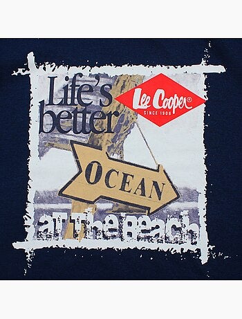 Lee Cooper - T-shirt manga curta menino