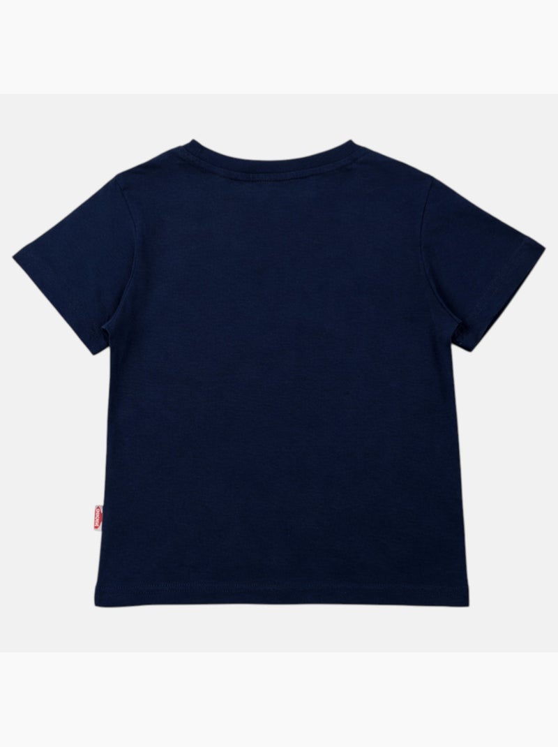 Lee Cooper - T-shirt manga curta  menino Azul-marinho - Kiabi