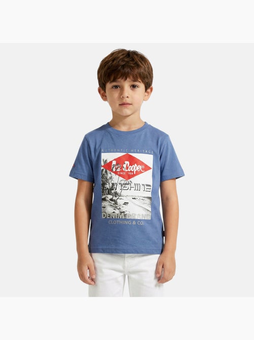 Lee Cooper - T-shirt manga curta menino - Kiabi Lee Cooper - T-shirt manga curta menino - Kiabi