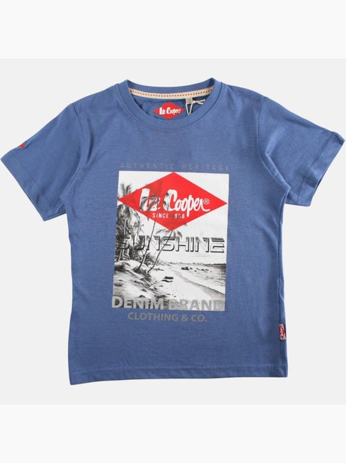 Lee Cooper - T-shirt manga curta menino - Kiabi Lee Cooper - T-shirt manga curta menino - Kiabi