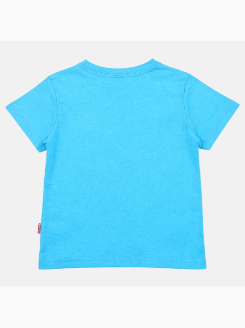Lee Cooper - T-shirt manga curta  menino Azul - Kiabi
