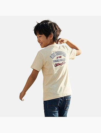 Lee Cooper - T-shirt manga curta menino