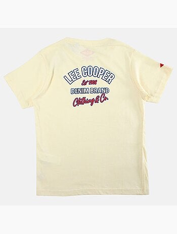 Lee Cooper - T-shirt manga curta menino