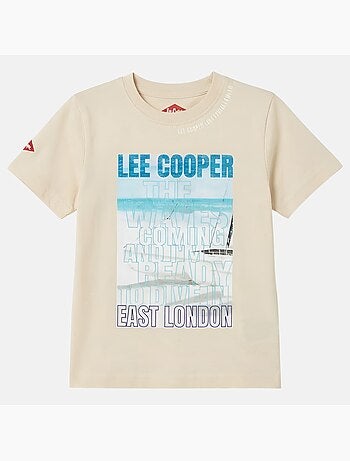Lee Cooper - T-shirt manga curta menino