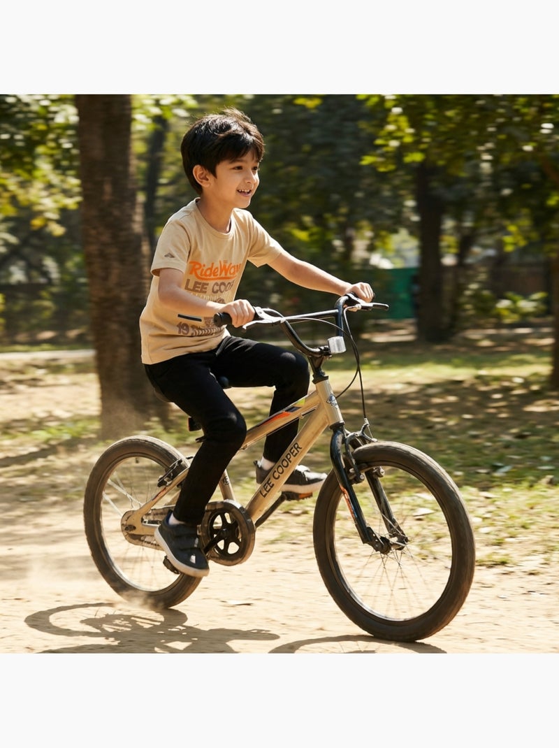 Lee Cooper - T-shirt manga curta  menino Bege - Kiabi