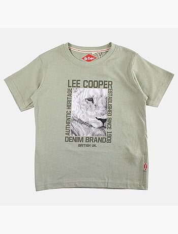 Lee Cooper - T-shirt manga curta menino