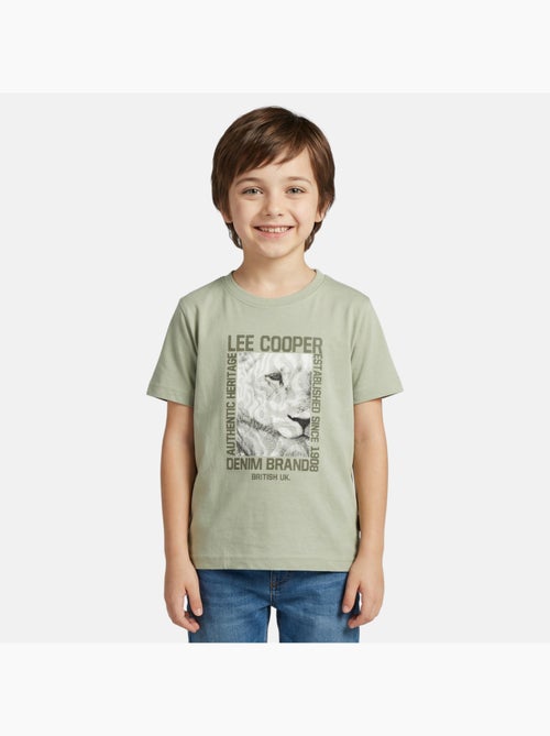 Lee Cooper - T-shirt manga curta menino - Kiabi Lee Cooper - T-shirt manga curta menino - Kiabi
