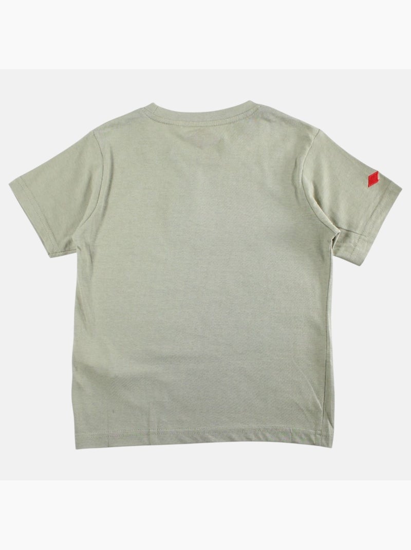 Lee Cooper - T-shirt manga curta  menino Cáqui - Kiabi