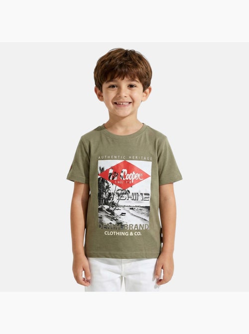 Lee Cooper - T-shirt manga curta menino - Kiabi Lee Cooper - T-shirt manga curta menino - Kiabi