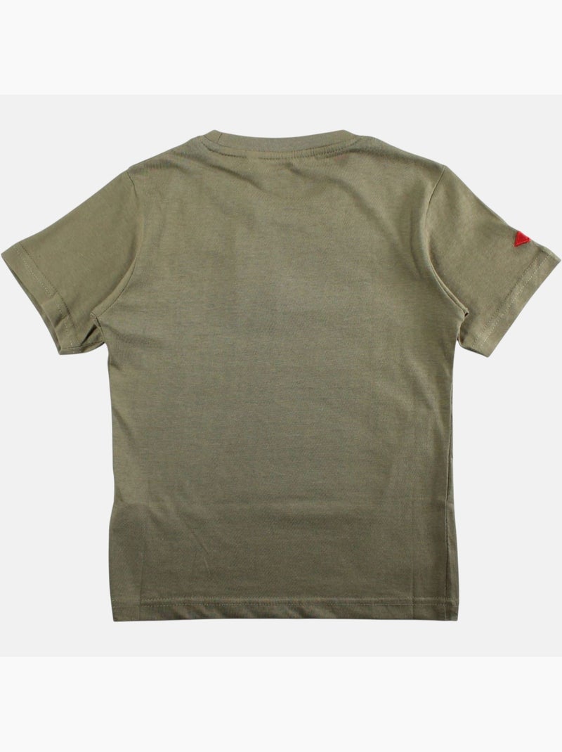 Lee Cooper - T-shirt manga curta  menino Cáqui - Kiabi