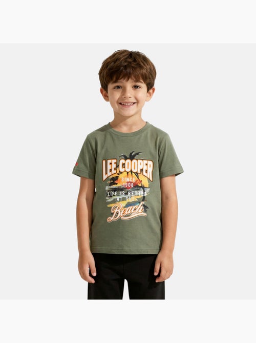 Lee Cooper - T-shirt manga curta menino - Kiabi Lee Cooper - T-shirt manga curta menino - Kiabi