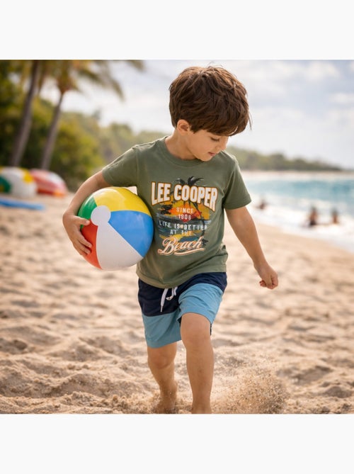 Lee Cooper - T-shirt manga curta menino - Kiabi Lee Cooper - T-shirt manga curta menino - Kiabi