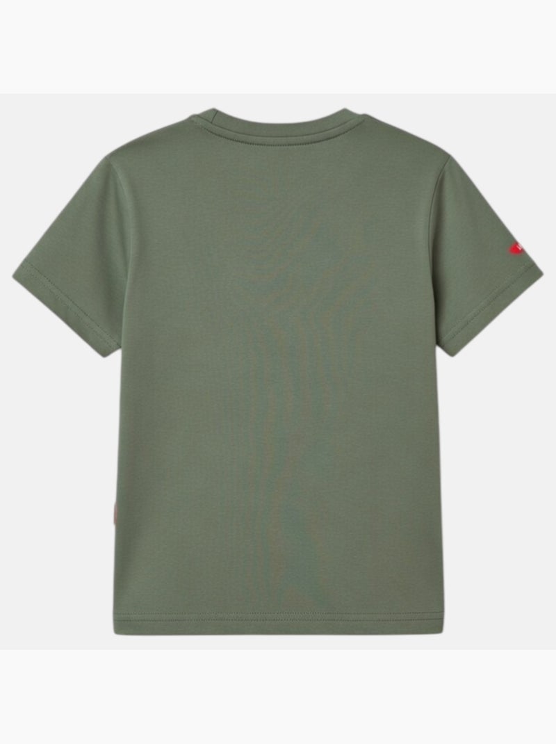Lee Cooper - T-shirt manga curta  menino Cáqui - Kiabi
