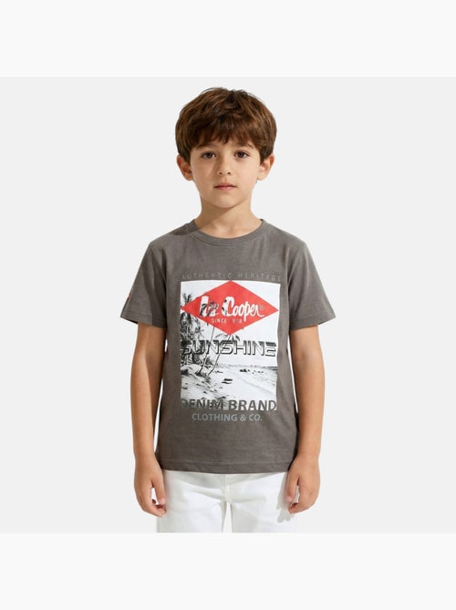 Lee Cooper - T-shirt manga curta menino - Kiabi Lee Cooper - T-shirt manga curta menino - Kiabi
