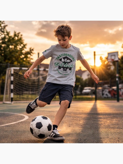Lee Cooper - T-shirt manga curta menino - Kiabi Lee Cooper - T-shirt manga curta menino - Kiabi