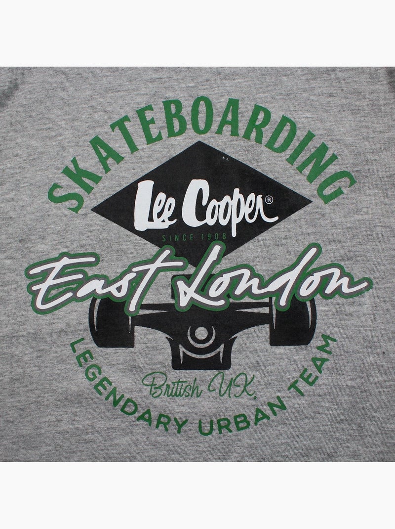 Lee Cooper - T-shirt manga curta  menino Cinza - Kiabi
