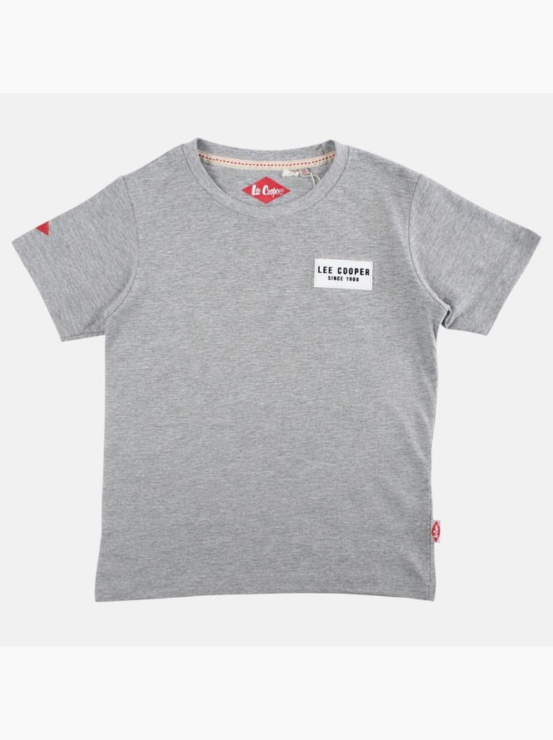 Lee Cooper - T-shirt manga curta  menino Cinza - Kiabi