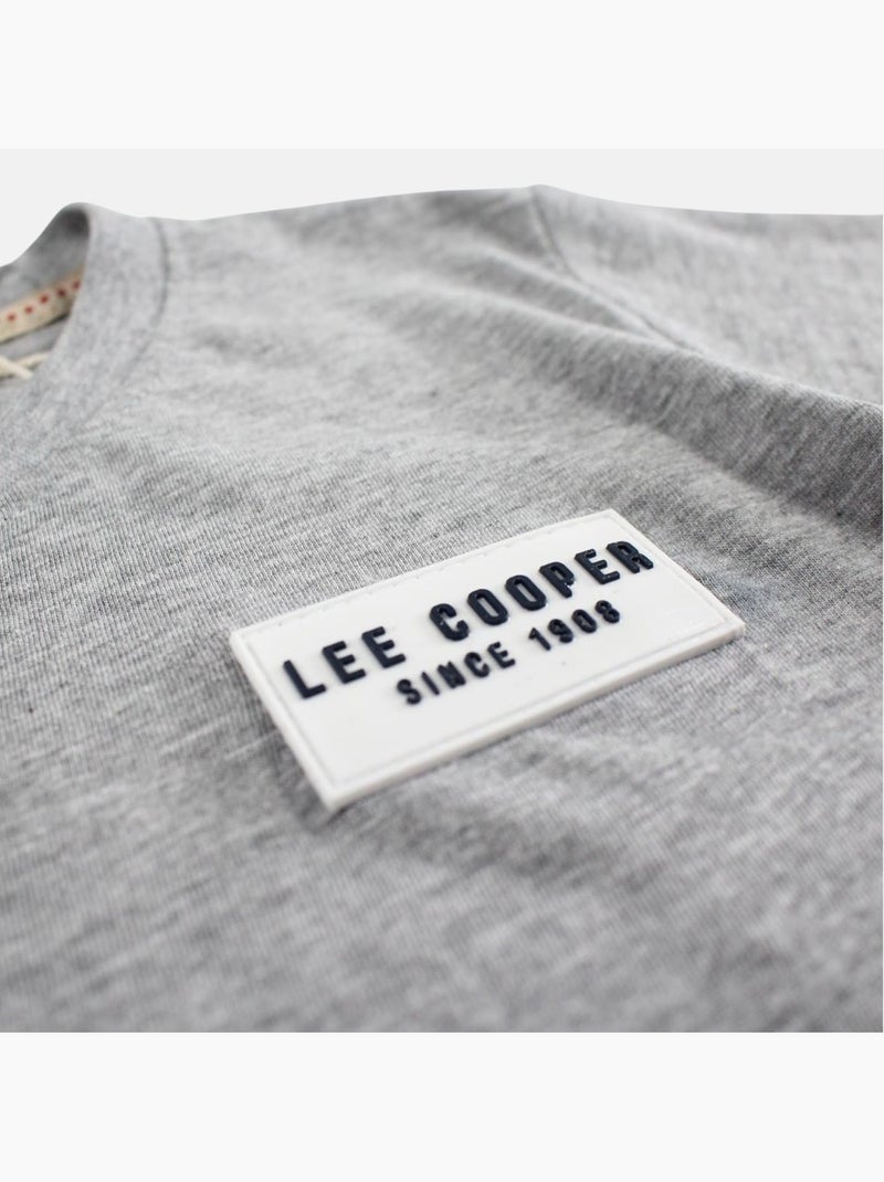 Lee Cooper - T-shirt manga curta  menino Cinza - Kiabi