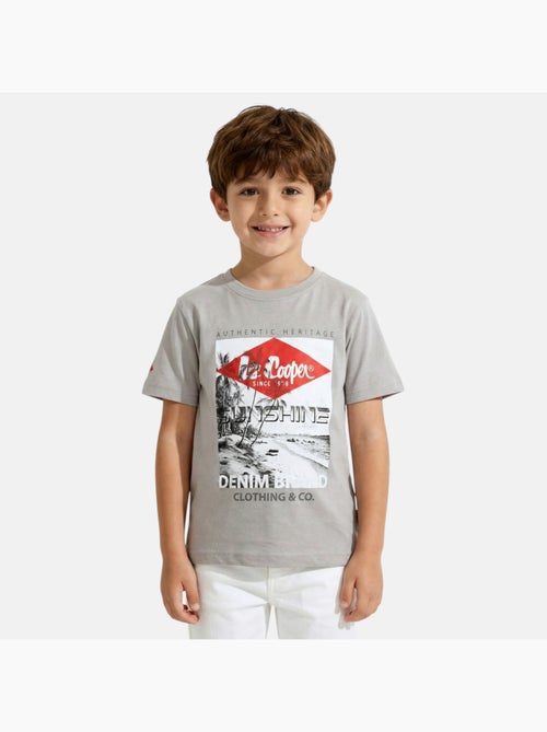Lee Cooper - T-shirt manga curta menino - Kiabi Lee Cooper - T-shirt manga curta menino - Kiabi