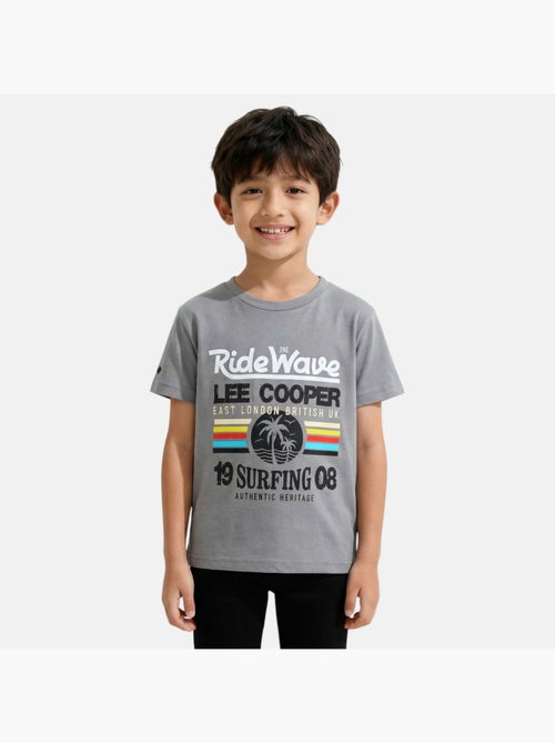 Lee Cooper - T-shirt manga curta menino - Kiabi Lee Cooper - T-shirt manga curta menino - Kiabi