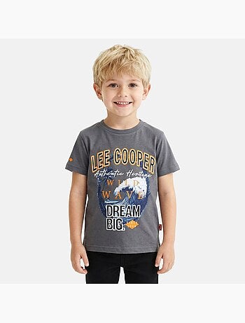 Lee Cooper - T-shirt manga curta menino