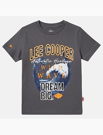Lee Cooper - T-shirt manga curta menino