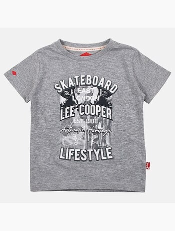 Lee Cooper - T-shirt manga curta menino