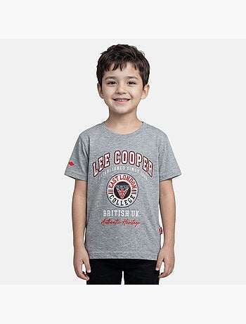 Lee Cooper - T-shirt manga curta menino