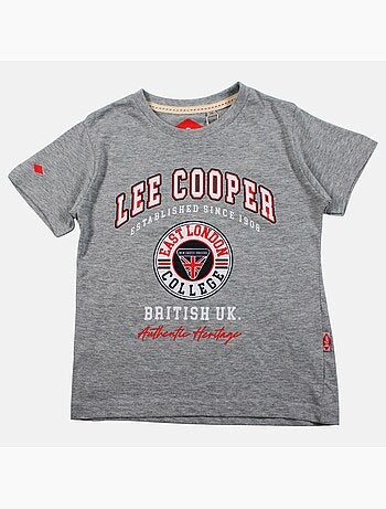 Lee Cooper - T-shirt manga curta menino