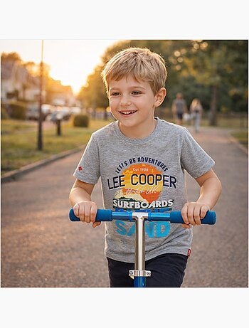 Lee Cooper - T-shirt manga curta menino