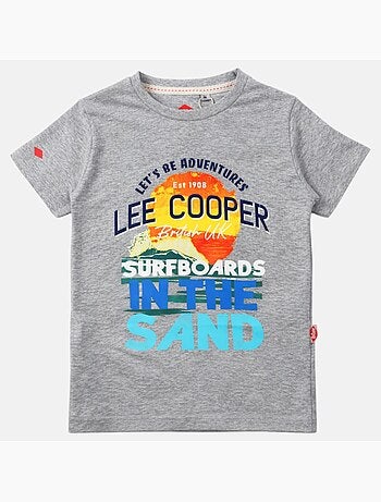 Lee Cooper - T-shirt manga curta menino