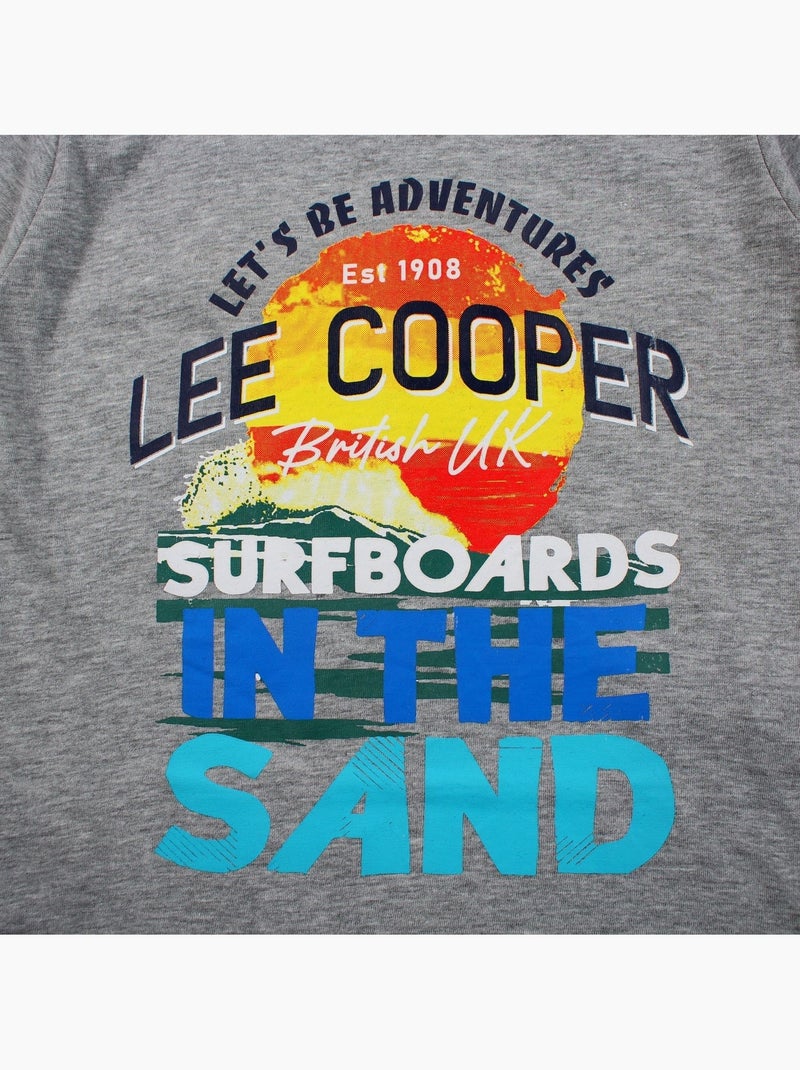Lee Cooper - T-shirt manga curta  menino Cinza - Kiabi