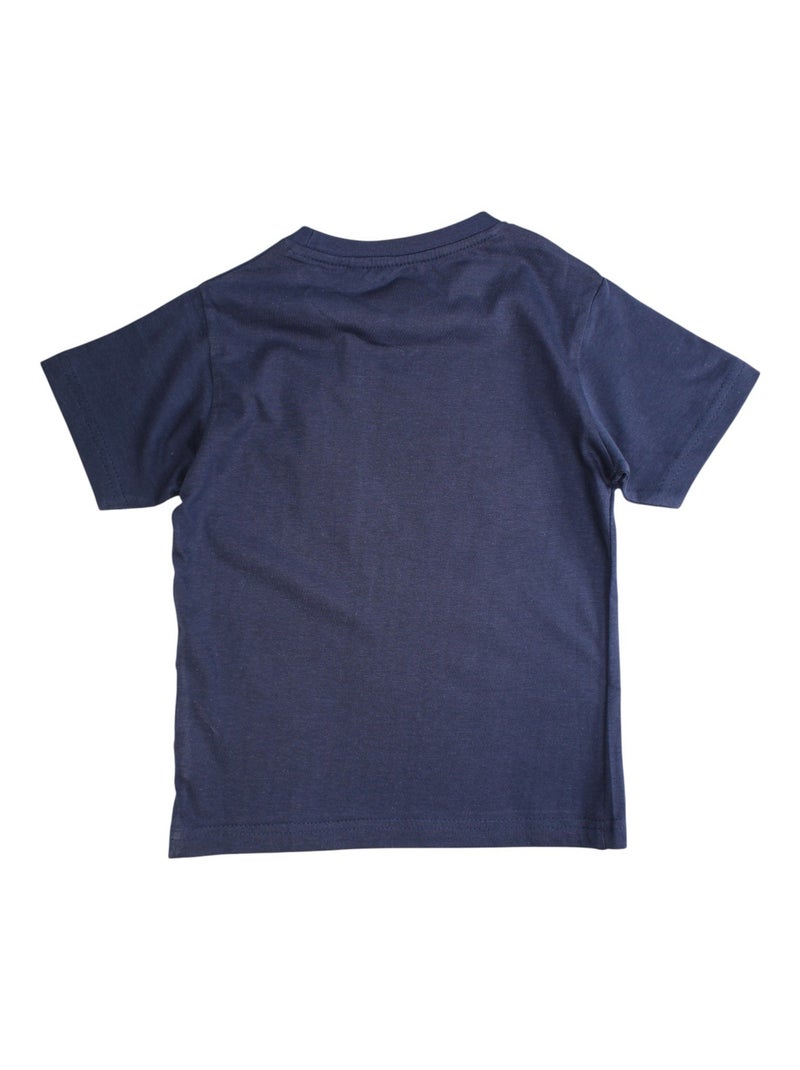 Lee Cooper - T-shirt manga curta menino estampada Azul-marinho - Kiabi