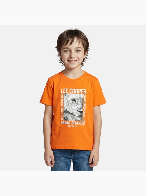 Lee Cooper - T-shirt manga curta menino - Kiabi Lee Cooper - T-shirt manga curta menino - Kiabi