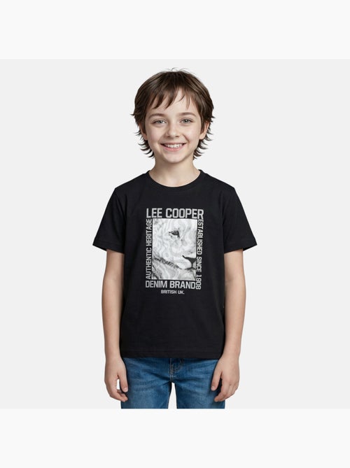 Lee Cooper - T-shirt manga curta menino - Kiabi Lee Cooper - T-shirt manga curta menino - Kiabi