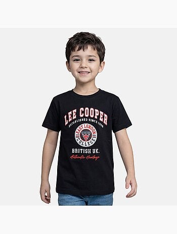 Lee Cooper - T-shirt manga curta menino