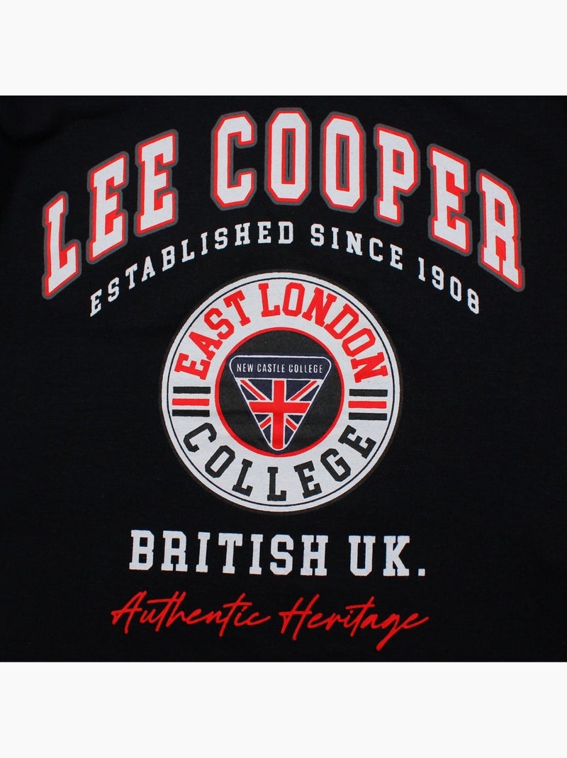 Lee Cooper - T-shirt manga curta  menino Preto - Kiabi