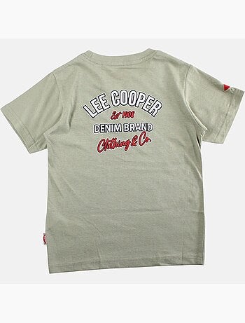 Lee Cooper - T-shirt manga curta menino