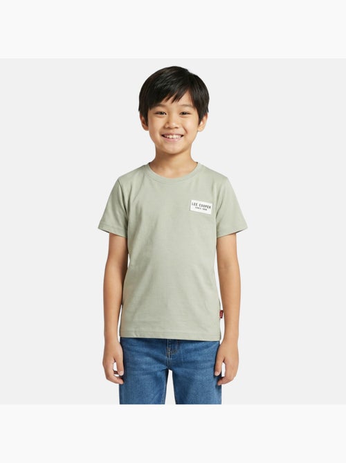 Lee Cooper - T-shirt manga curta menino - Kiabi Lee Cooper - T-shirt manga curta menino - Kiabi