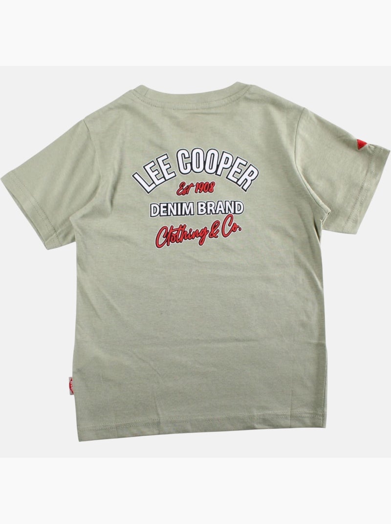 Lee Cooper - T-shirt manga curta  menino Verde - Kiabi