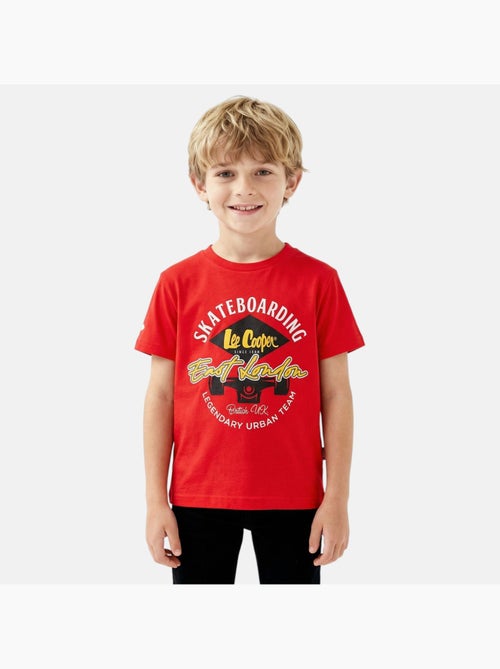 Lee Cooper - T-shirt manga curta menino - Kiabi Lee Cooper - T-shirt manga curta menino - Kiabi